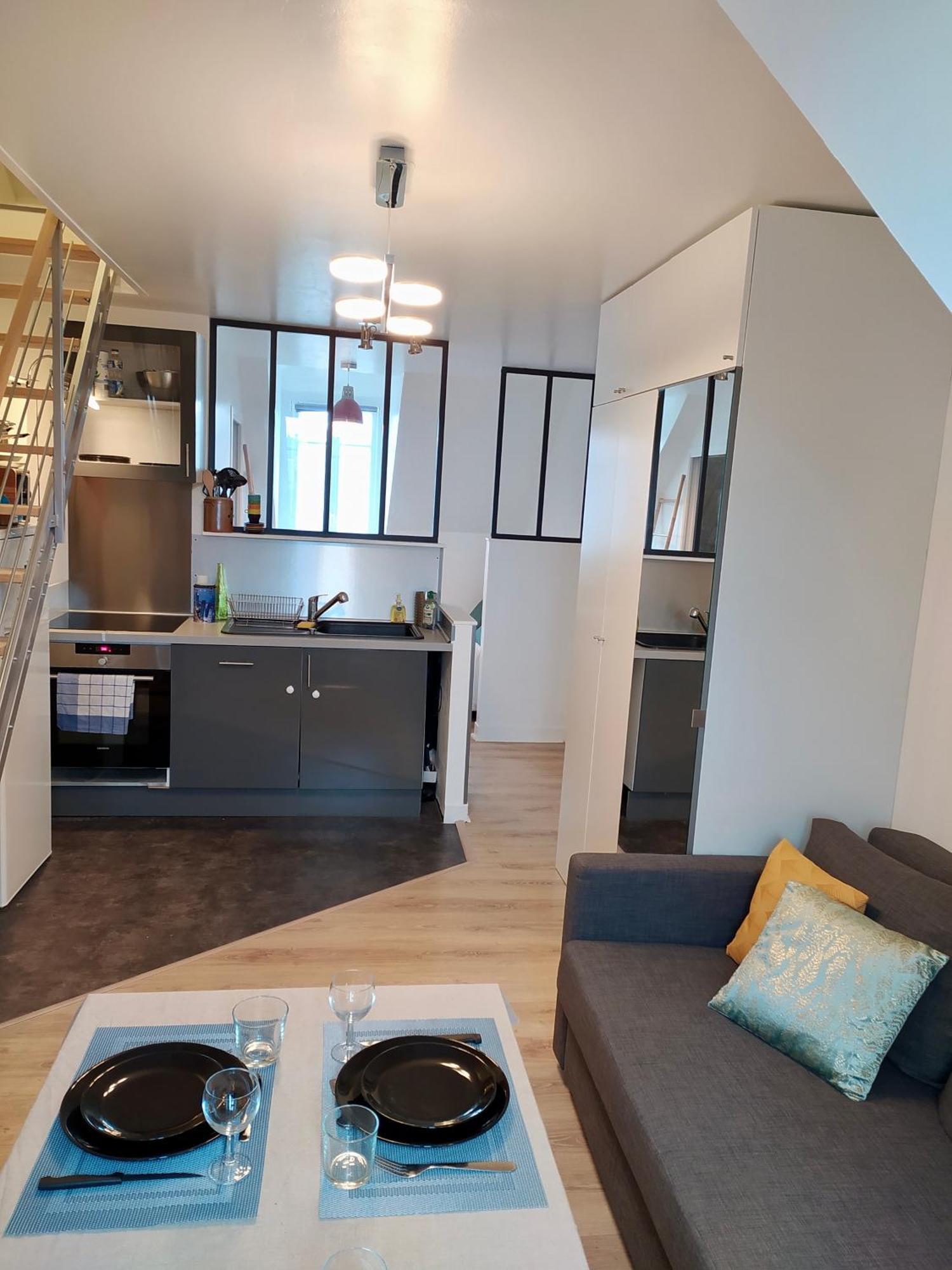 Appartement ☆ T2 Hypercentre ✢ A 400m ✢ Equipe ☆ Dinard